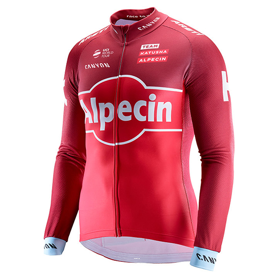 Abbigliamento Ciclismo Katusha ML 2017 rosso